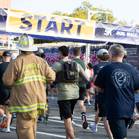 runners at T2T 5K Race in NYC