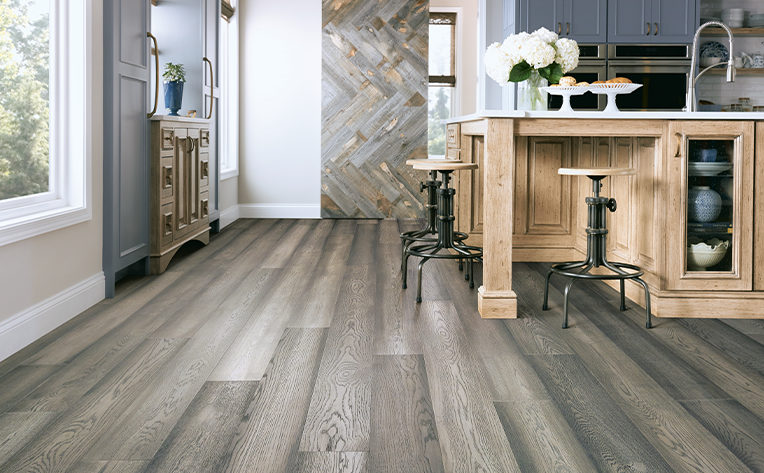 flooring kitchen table